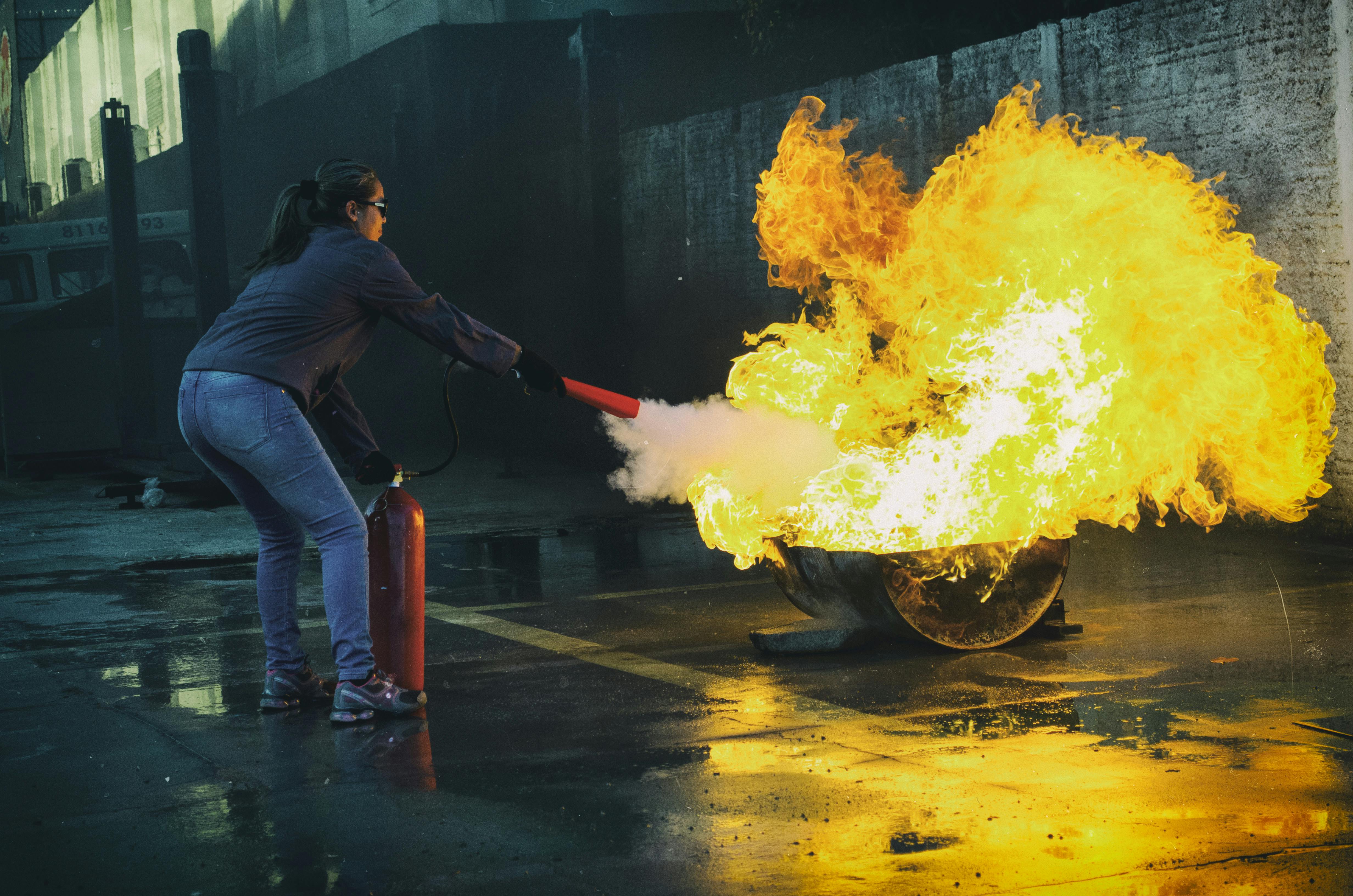 Fire safety training